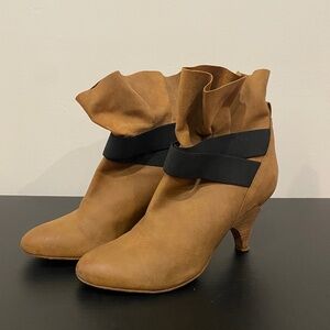 Vera Cuoio - leather heeled boots